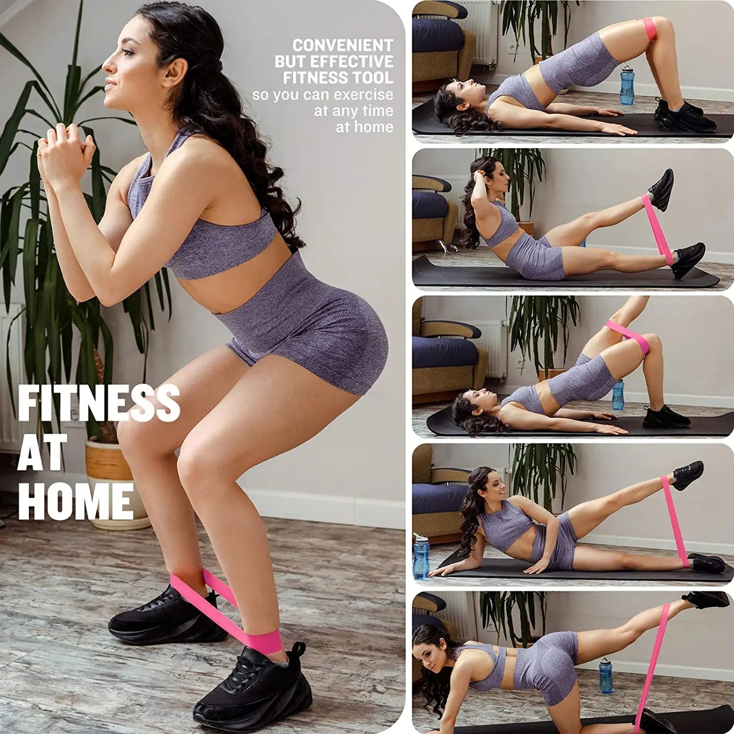 Booty Bands — Resistance Loops for Glutes, Legs & Arms