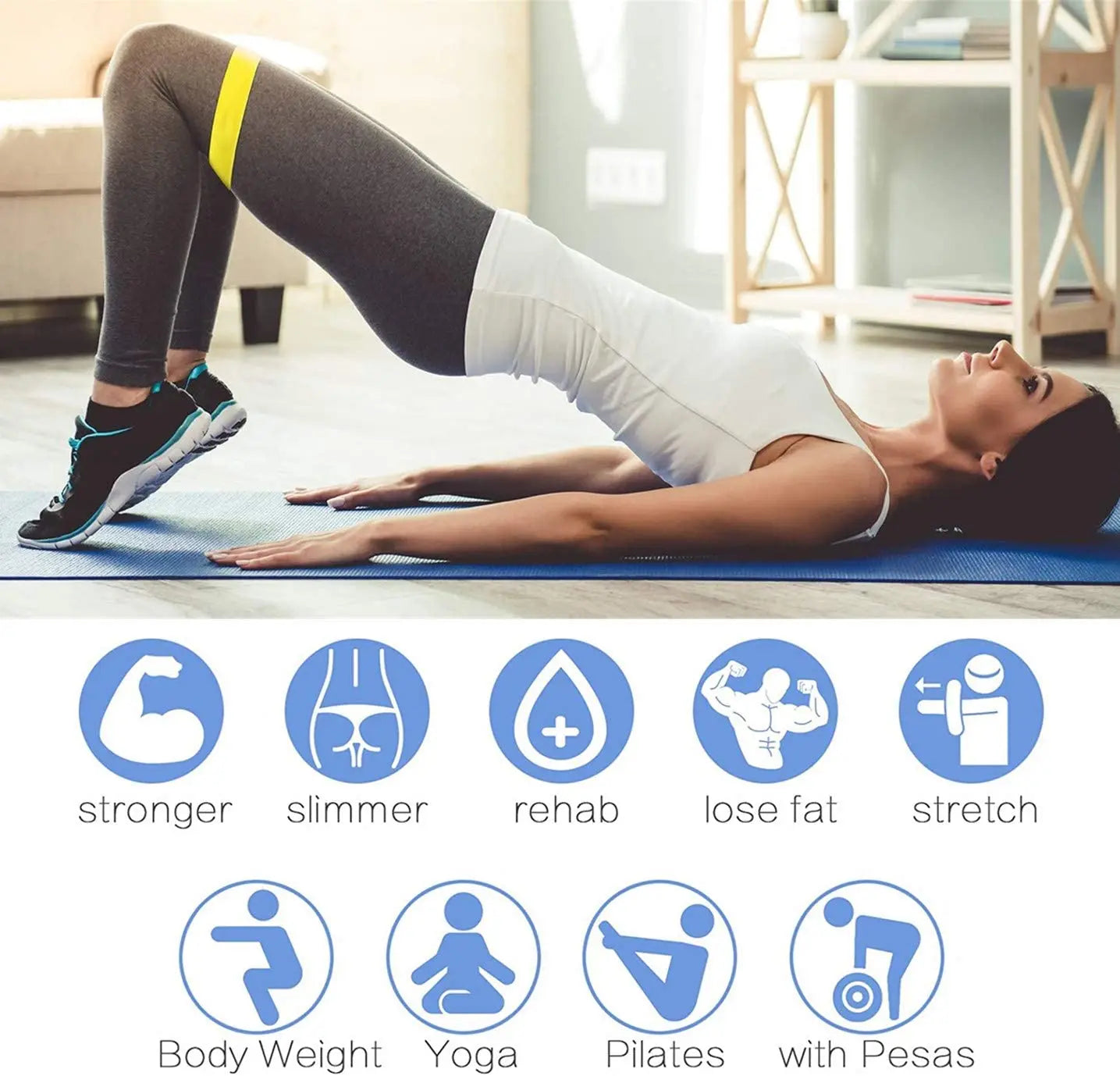 Booty Bands — Resistance Loops for Glutes, Legs & Arms
