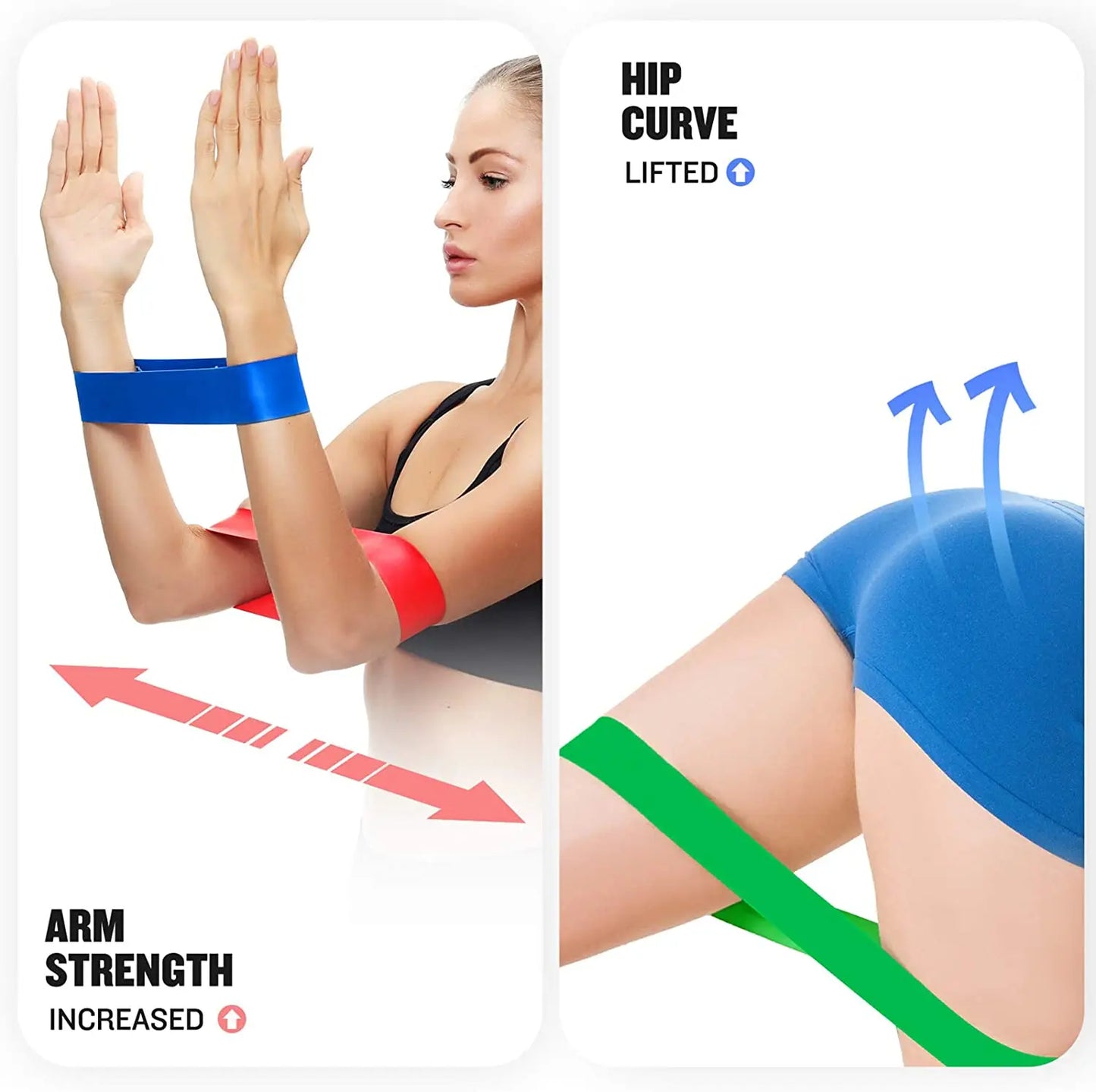 Booty Bands — Resistance Loops for Glutes, Legs & Arms